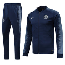 Load image into Gallery viewer, Chelsea Navy Tracksuit Training Jackets and Pants 2018/19