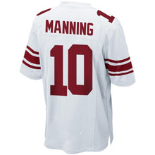 Load image into Gallery viewer, Eli Manning New York Giants Game Jersey 2018/19