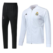 Load image into Gallery viewer, Real Madrid White Tracksuit Training Jackets and Pants 2018/19