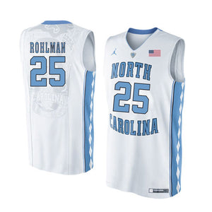 Aaron Rohlman North Carolina Basketball Jersey 2018/19-White