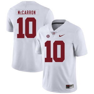 A.J McCarron Alabama Crimson Tide Football Jersey 2018/19 White