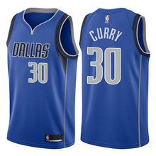 Load image into Gallery viewer, Dallas Mavericks Seth Curry Swingman Jersey 2018/19