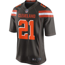 Load image into Gallery viewer, Denzel Ward Cleveland Browns 2018 NFL Draft First Round Pick #2 Game Jersey 2018/19
