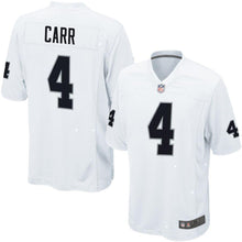 Load image into Gallery viewer, Derek Carr Oakland Raiders Game Jersey 2018/19