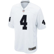 Load image into Gallery viewer, Derek Carr Oakland Raiders Game Jersey 2018/19