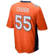 Load image into Gallery viewer, Bradley Chubb Denver Broncos 2018 Draft First Round Pick Game Jersey 2018/19