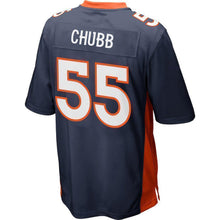 Load image into Gallery viewer, Bradley Chubb Denver Broncos 2018 Draft First Round Pick Game Jersey 2018/19