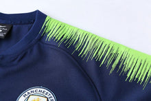 Load image into Gallery viewer, Manchester City Navy Tracksuit Training Jackets and Pants 2018/19