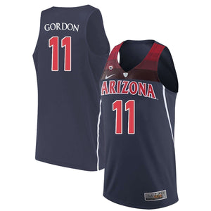 Aaron Gordon Arizona Wildcats Basketball Jersey 2018/19-Navy