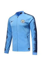 Load image into Gallery viewer, Manchester City Light Blue Tracksuit Training Jackets and Pants 2018/19