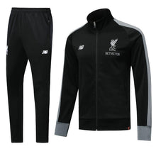 Load image into Gallery viewer, Liverpool Black Tracksuit Training Jackets and Pants 2018/19