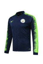 Load image into Gallery viewer, Manchester City Navy Tracksuit Training Jackets and Pants 2018/19