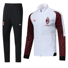 Load image into Gallery viewer, AC Milan White Tracksuit Training Jackets and Pants 2018/19