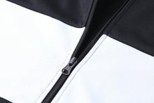 Load image into Gallery viewer, Real Madrid Black 3-Stripe Tracksuit Training Jackets and Pants 2018/19