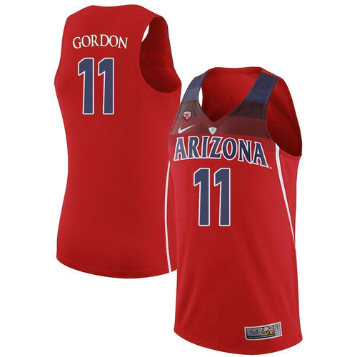 Aaron Gordon Arizona Wildcats Basketball Jersey 2018/19-Red