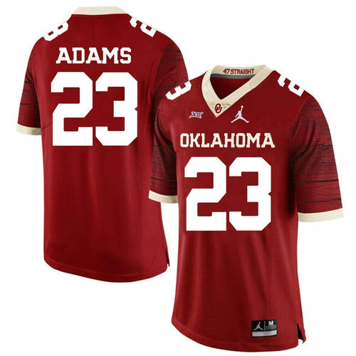 Abdul Adams Oklahoma Sooners Jordan Football Jersey 2018/19 - Crimson