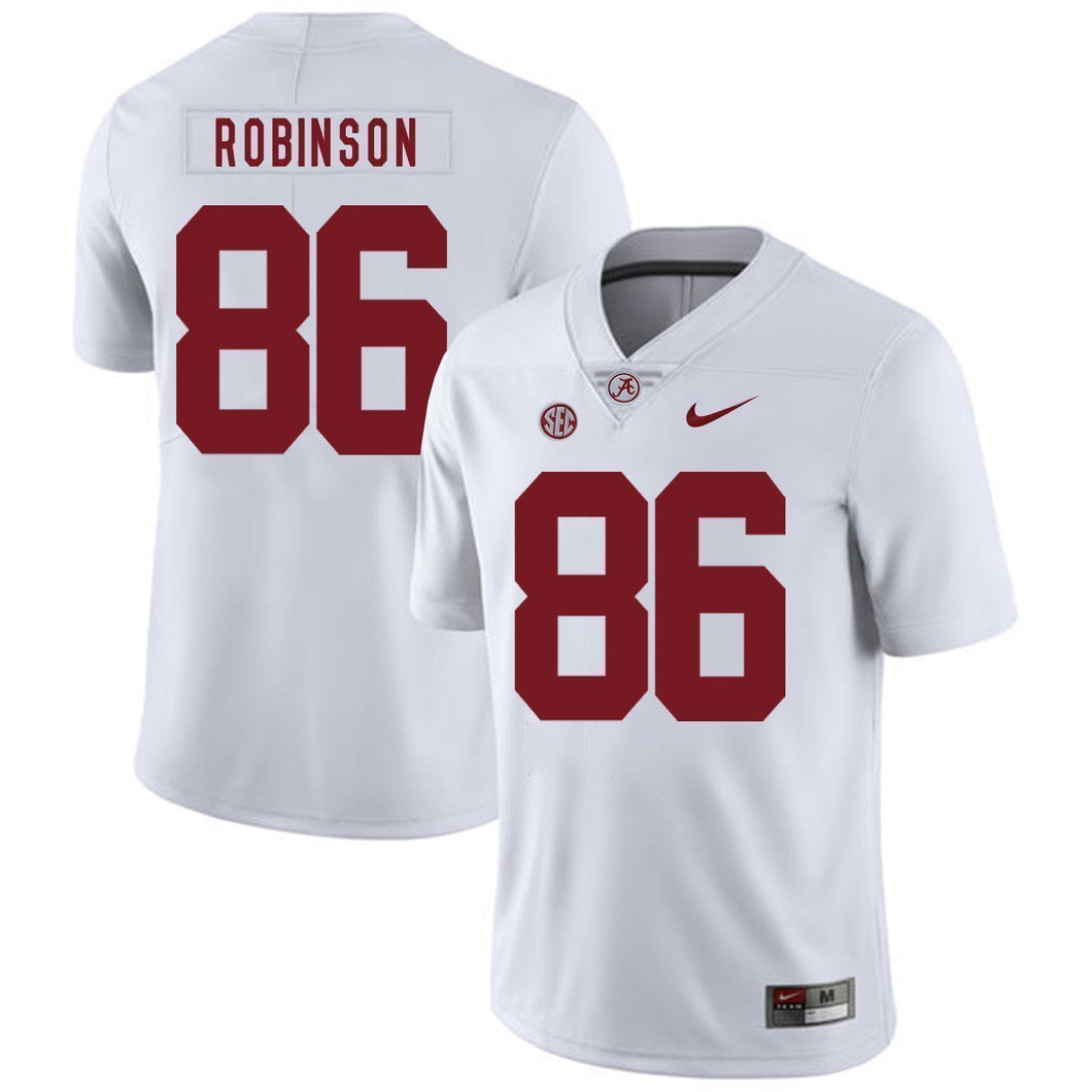 A'Shawn Robinson Alabama Crimson Tide Football Jersey 2018/19-White