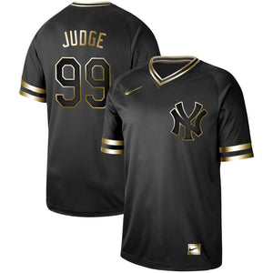 Aaron Judge NY Yankees New Arrival 2019 Baseball Player Black Golden Jersey 2018/19