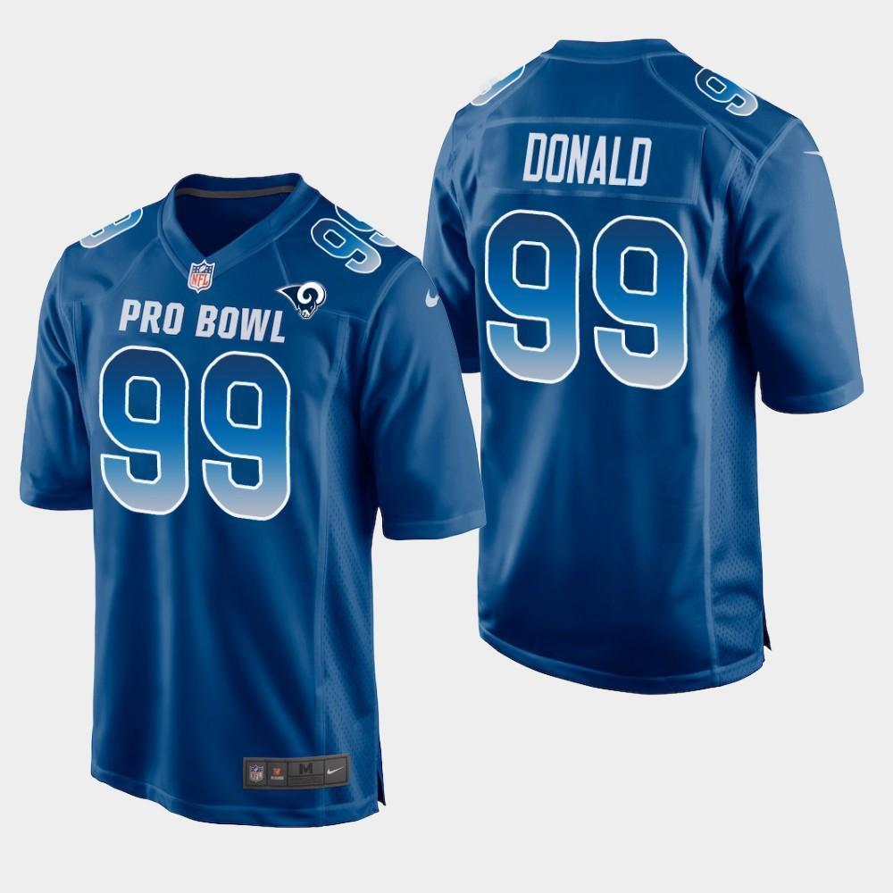 Aaron Donald Los Angeles Rams NFC 2019 Pro Bowl Game Jersey 2018/19