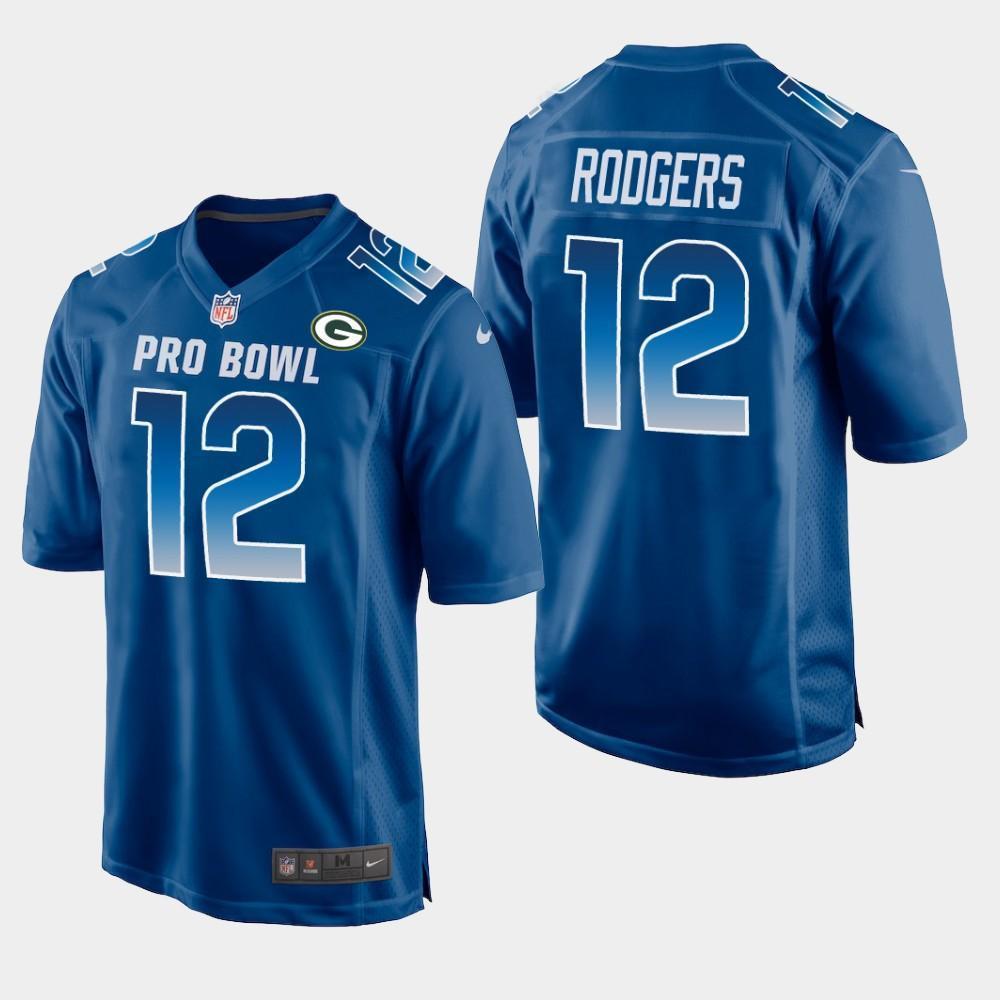 Aaron Rodgers Green Bay Packers NFC 2019 Pro Bowl Game Jersey 2018/19