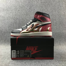 Load image into Gallery viewer, Air Jordan 1 Fire Bred Black Toe Limited AJ1