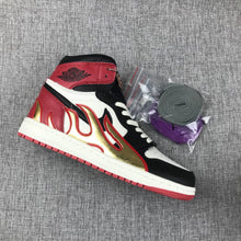 Load image into Gallery viewer, Air Jordan 1 Fire Bred Black Toe Limited AJ1