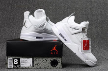 Load image into Gallery viewer, Air Jordan 4 All White AJ4