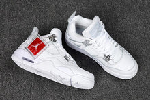 Load image into Gallery viewer, Air Jordan 4 All White AJ4