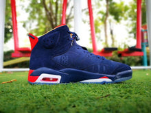 Load image into Gallery viewer, Air Jordan 6 Suede Navy AJ6