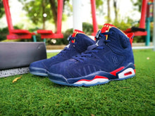Load image into Gallery viewer, Air Jordan 6 Suede Navy AJ6