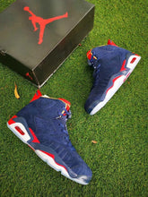 Load image into Gallery viewer, Air Jordan 6 Suede Navy AJ6