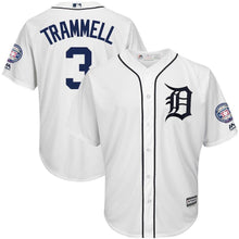 Load image into Gallery viewer, Alan Trammell Detroit Tigers Baseball Player Jersey 2018/19