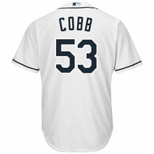 Load image into Gallery viewer, Alex Cobb Tampa Bay Rays Baseball Player Jersey 2018/19