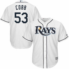 Load image into Gallery viewer, Alex Cobb Tampa Bay Rays Baseball Player Jersey 2018/19
