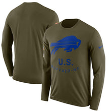 Load image into Gallery viewer, Buffalo Bills Salute To Service Long Sleeve Shirt
