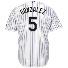 Load image into Gallery viewer, Carlos Gonzalez Colorado Rockies Baseball Player Jersey 2018/19