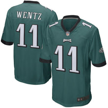 Load image into Gallery viewer, Carson Wentz Philadelphia Eagles Game Jersey 2018/19