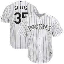 Load image into Gallery viewer, Chad Bettis Colorado Rockies Baseball Player Jersey 2018/19