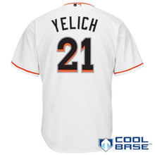 Load image into Gallery viewer, Christian Yelich Miami Marlins Baseball Player Jersey 2018/19