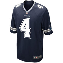 Load image into Gallery viewer, Dak Prescott Dallas Cowboys Game Jersey 2018/19