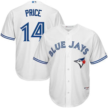 Load image into Gallery viewer, David Price Toronto Blue Jays Baseball Player Jersey 2018/19