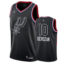 Load image into Gallery viewer, San Antonio Spurs #10 DeMar DeRozan 2019 ALL STAR Swingman Jersey 2018/19