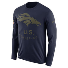 Load image into Gallery viewer, Denver Broncos Salute To Service Long Sleeve Shirt