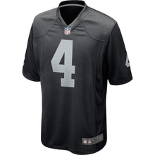 Load image into Gallery viewer, Derek Carr Oakland Raiders Game Jersey 2018/19