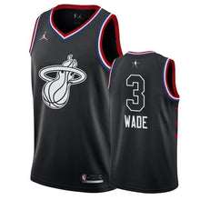 Load image into Gallery viewer, Miami Heat #3 Dwyane Wade 2019 ALL STAR Swingman Jersey 2018/19