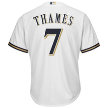 Load image into Gallery viewer, Eric Thames Milwaukee Brewers Baseball Player Jersey 2018/19