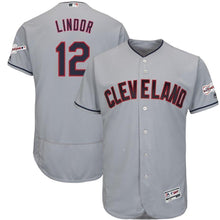 Load image into Gallery viewer, Francisco Lindor Cleveland Indians 2019 All Star Game Patch Baseball Jersey 2018/19