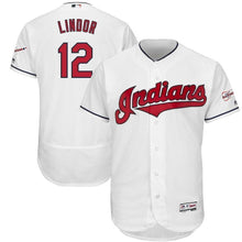 Load image into Gallery viewer, Francisco Lindor Cleveland Indians 2019 All Star Game Patch Baseball Jersey 2018/19