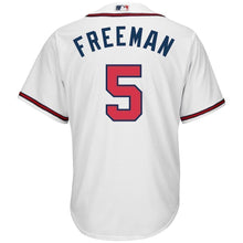 Load image into Gallery viewer, Freddie Freeman Atlanta Braves Baseball Player Jersey 2018/19