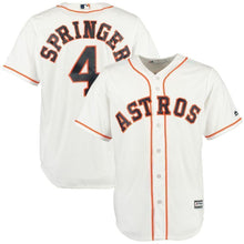 Load image into Gallery viewer, George Springer Houston Astros Baseball Player Jersey 2018/19